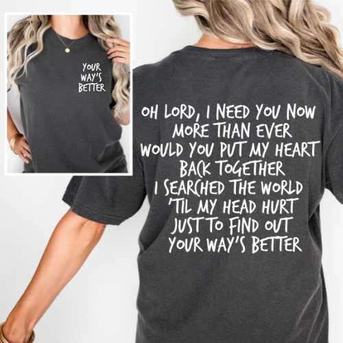 Your Ways Better