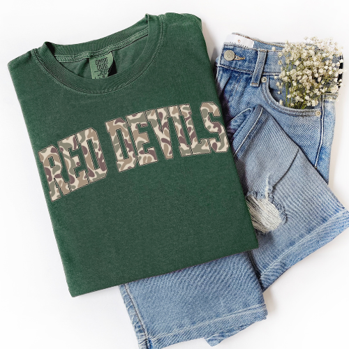 Camo Red Devils