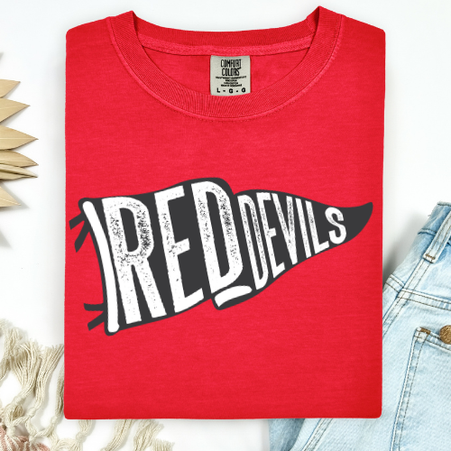 Red Devils Spirit Flag